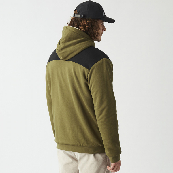 Picture Organic толстовка Basement Plush Zip tobacco XL - фото