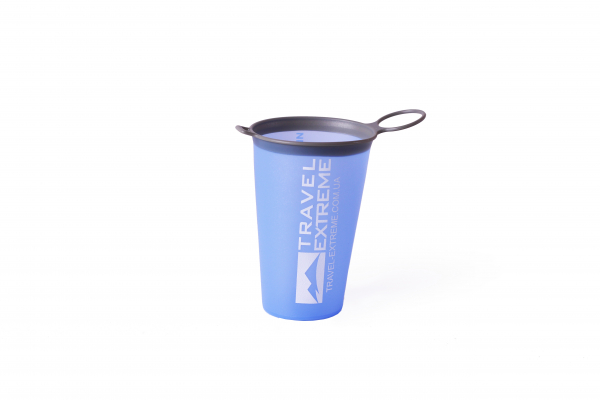 TE SoftCup cкладний стакан 200ml BLUE - фото-1
