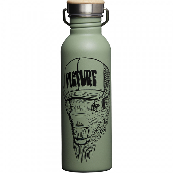 Picture Organic фляга Hampton green spray - фото-1