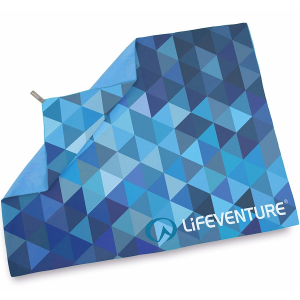 Lifeventure рушник Soft Fibre Triangle blue Giant - фото