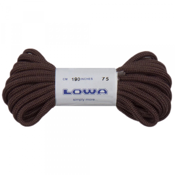 Шнурки LOWA Zephyr 190 cm Dark Brown Шнурки LOWA Zephyr 190 cm Dark Brown - фото-1