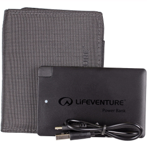 Lifeventure гаманець RFID Charger Wallet grey - фото
