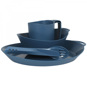 Lifeventure набір Ellipse Camping Tableware Set navy - фото