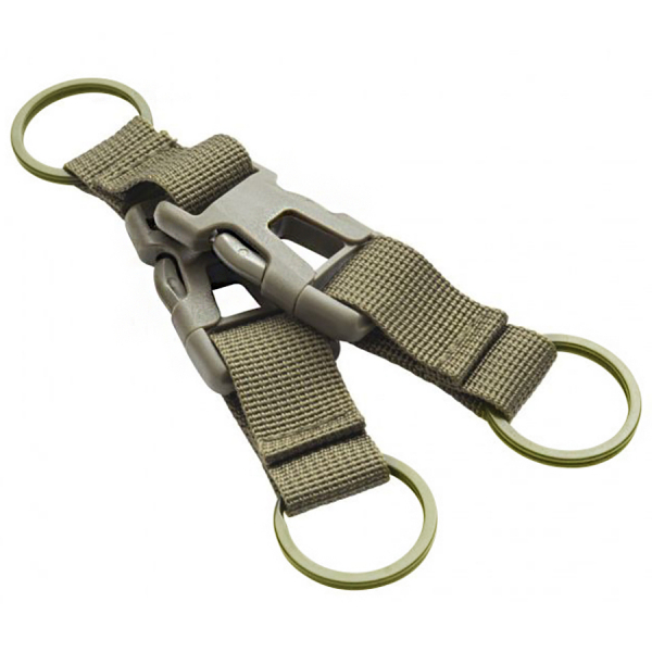Брелок Munkees Detachable Key Fob, Khaki - фото-1
