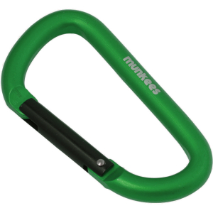 Карабін Munkees D 8 мм x 80 мм, Grass green - фото