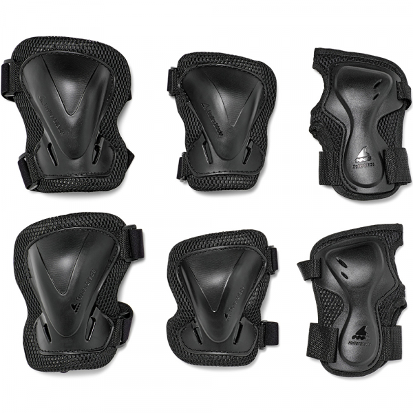 Rollerblade захист набір Evo Pro Gear 3 Pack black L - фото-1