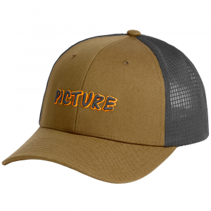 Picture Organic кепка Kuldo Trucker tobacco black - фото