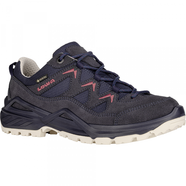 Кросівки LOWA Sirkos Evo GTX LO W Navy-Redwood - фото