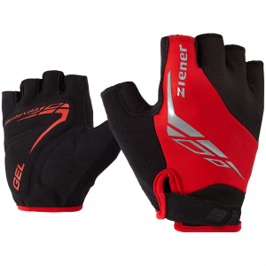 Ziener велорукавички Ceniz red 10 - фото