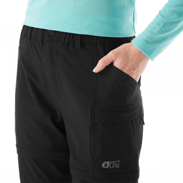 Picture Organic брюки трекінгові Outif 2in1 Stretch W black XS - фото