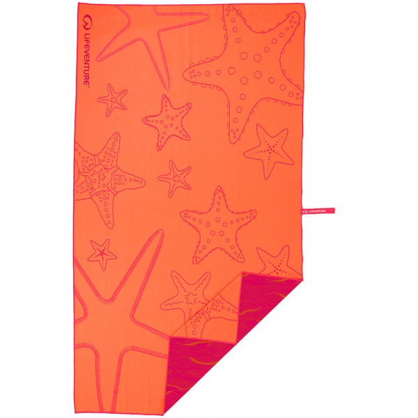 Lifeventure рушник Soft Fibre Printed starfish Giant - фото-1