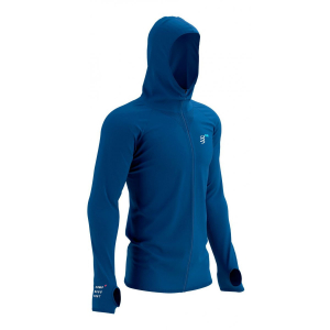 CS Кофта 3D Thermo Seamless Hoodie Zip - Mont Blanc 2021, Blue, XL - фото
