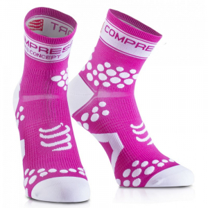 CS Шкарпетки Pro Racing socks V2, Fluo Pink, T2 (Old 2019) - фото