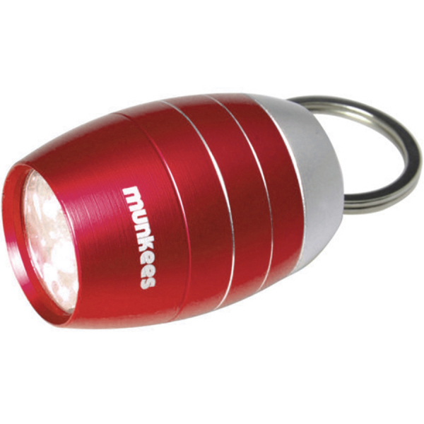 Брелок-ліхтарик Munkees Cask shape 6-LED Light, Red - фото-1