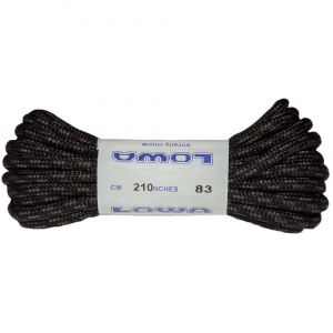 Шнурки LOWA Trekking 210 cm Black-Grey Dotted - фото