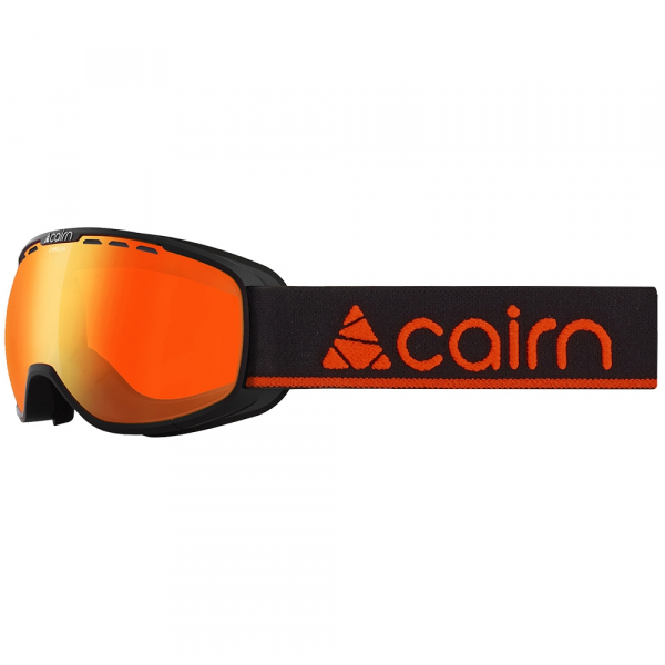 Маска гірськолижна Cairn Omega SPX3, Matt Black-Orange - фото-1