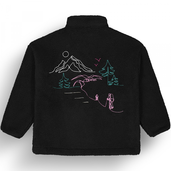 Picture Organic куртка флісова Nyss Embro Zip W black S - фото