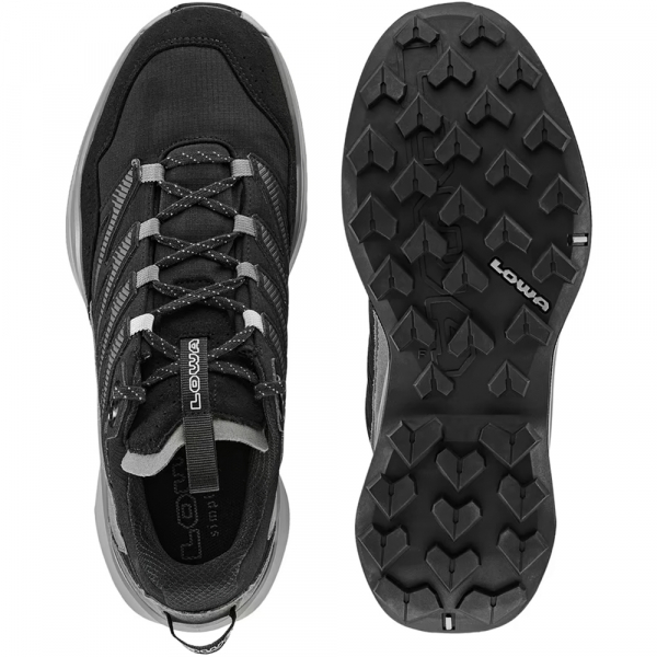 LOWA кросівки Maddox Pro GTX LO Wide black-grey 41.0 - фото