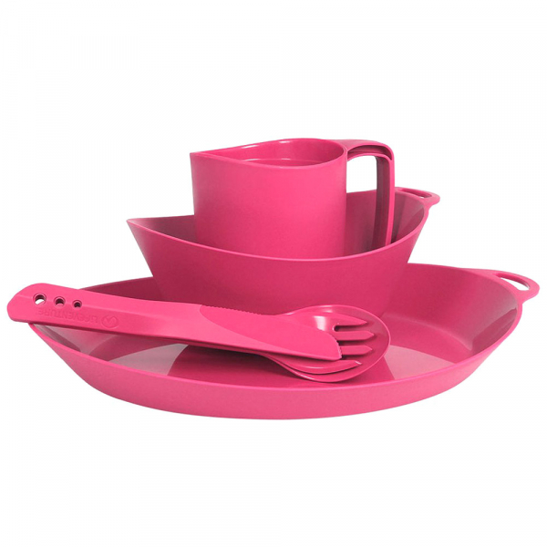 Lifeventure набір Ellipse Camping Tableware Set pink - фото-1