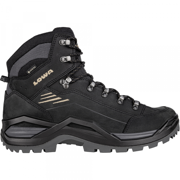 Черевики LOWA Renegade Evo GTX MID Black-Dune - фото