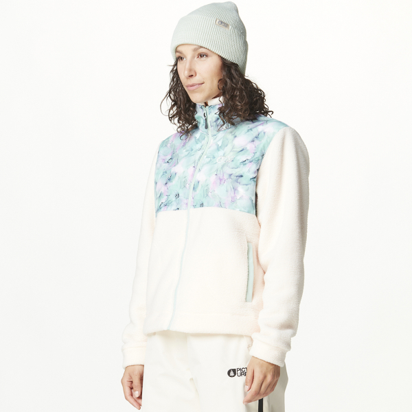 Picture Organic куртка флісова Zelkova Printed W blurry water print XL - фото