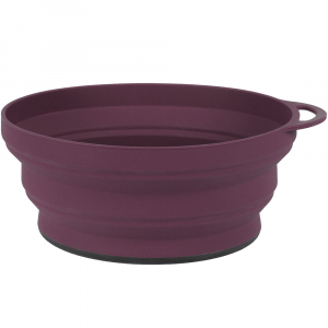 Lifeventure тарілка Silicone Ellipse Bowl purple - фото