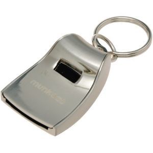 Munkees 3390 брелок-свисток SS Whistle steel - фото