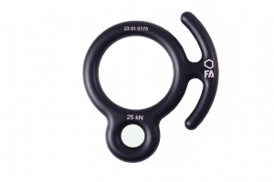 FA Вісімка з фіксатором ALU 8 BLACK - фото