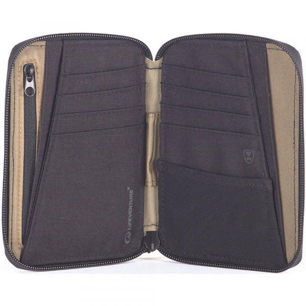 Lifeventure гаманець X-Pac RFID Mini Travel Wallet grey - фото
