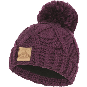 Picture Organic шапка Haven W B196 burgundy - фото