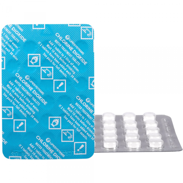 Lifesystems таблетки для дезінфекції води Chlorine Dioxide - фото