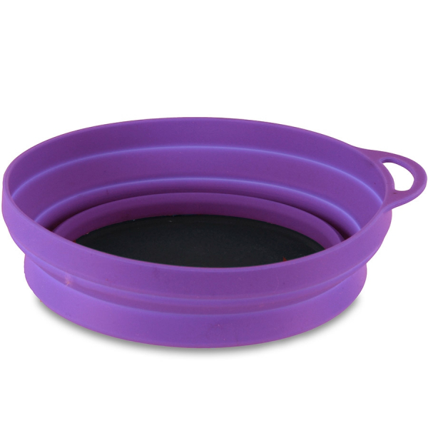 Lifeventure тарілка Silicone Ellipse Bowl purple Lifeventure тарілка Silicone Ellipse Bowl purple - фото