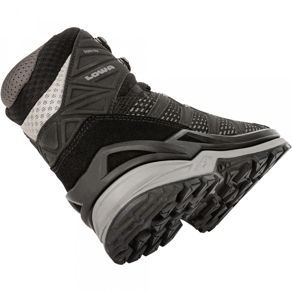 ЧеревикиLOWA Innox Pro Gore-Tex MID Black-Grey - фото
