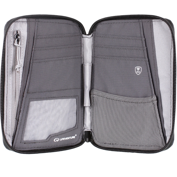 Lifeventure гаманець Recycled RFID Mini Travel Wallet olive - фото