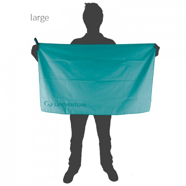 Lifeventure рушник Recycled Soft Fibre Trek teal Giant - фото