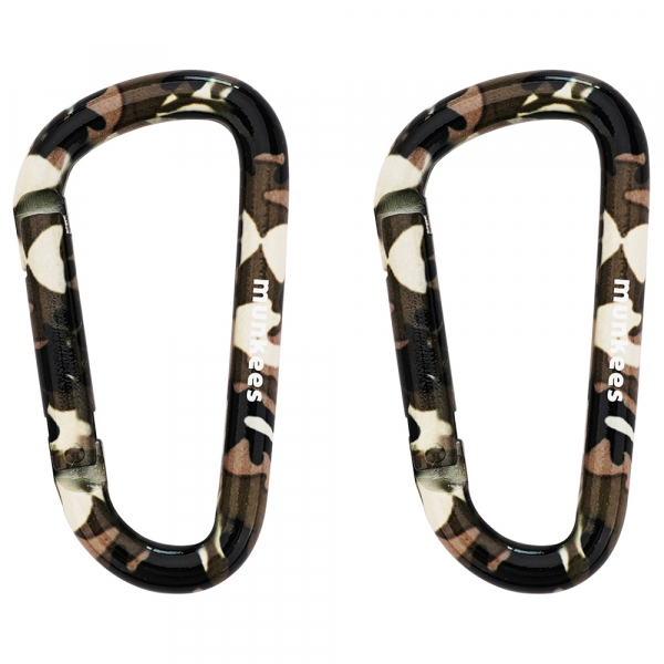 Карабін Munkees Desert Camo 6 мм x 60 мм, пара, Camo - фото-1