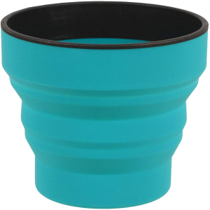 Lifeventure кухоль Silicone Ellipse Mug teal - фото