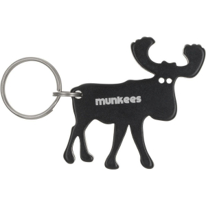 Брелок-відкривачка Munkees Moose, Black - фото