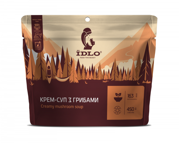 Крем-суп з грибами ЇDLO - фото-1