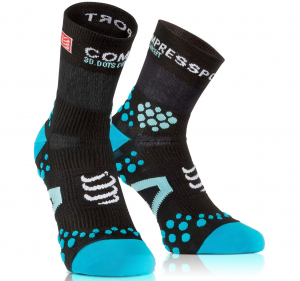CS Шкарпетки Pro Racing socks V2.1 Run High, Black/Blue, T1 (Old) - фото