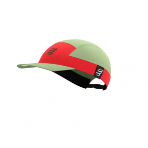 CS Картуз 5 Panel Light Cap, Nile/Fluo Red - фото