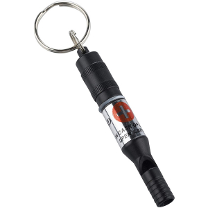 Брелок-свисток Munkees Emergency Whistle, Black - фото