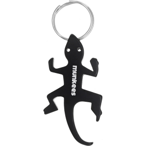 Брелок-відкривачка Munkees Lizard, Black - фото
