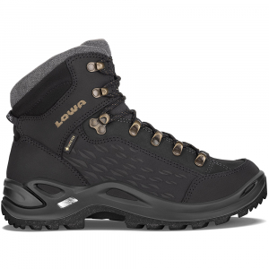 Черевики LOWA Renegade Warm GTX MID W Black-Champagne - фото