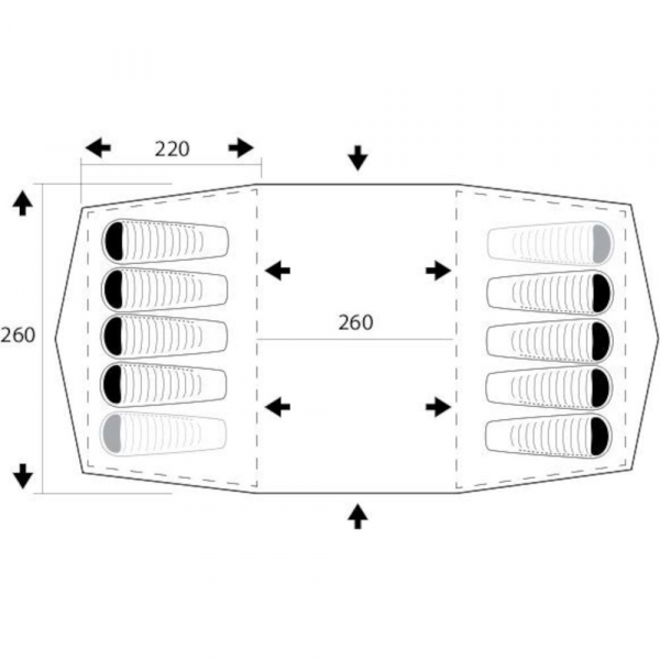 Намет Trimm Galaxy II - фото