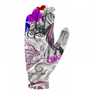CRAZY Рукавиці TOUCH WOMAN PRINT TATTOO M-L - фото