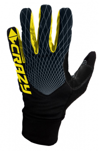 CRAZY Рукавиці SCI ALP RACE YELLOW FLUO M - фото