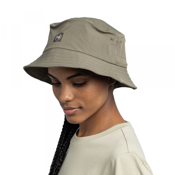 Панама Buff Adventure Bucket Hat, Solid Stone Blue, L/XL - фото
