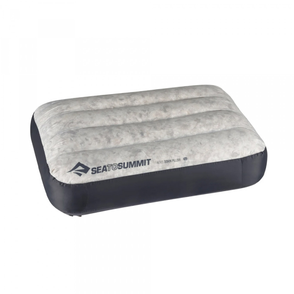 Подушка надувна Aeros Down Pillow Large, Grey - фото