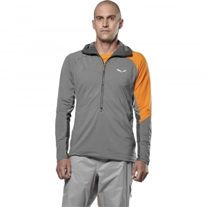 Футболка Salewa NXT HYB 1/2 Zip Tee Mns - фото